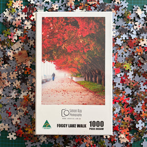 Jigsaw puzzle - Foggy Lake Walk