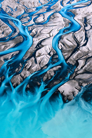 Tasman River triptych