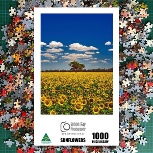 Jigsaw puzzle - Sunflowers